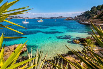 Mallorca island. Beach Cala Fornells