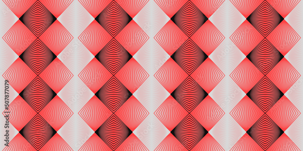 Poster abstract minimalist vector graphics with digital transition effect inspired by brutalist style