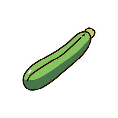 zucchini icon illustration