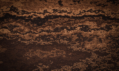 Abstract brown weathered soil background.