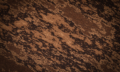 Abstract brown weathered soil background.