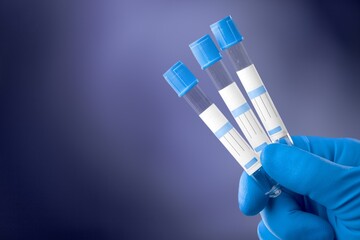 Blood sample for Genetic test, known as mutations,