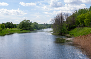 Fototapeta premium Parc national des Îles-de-Boucherville , Boucherville, Quebec Canada