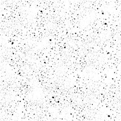 Seamless grunge speckle texture. Distress grain background. Grungy dust repeated effect. Black and white dirty overlay pattern. Print distressed effect. Splattered particles, splashes, drops wallpaper