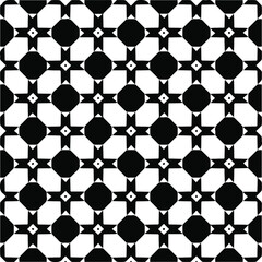 Abstract background with black and white pattern. Unique geometric vector swatch. Perfect for site backdrop, wrapping paper, wallpaper, textile and surface design. 