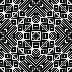 Abstract background with black and white pattern. Unique geometric vector swatch. Perfect for site backdrop, wrapping paper, wallpaper, textile and surface design. 