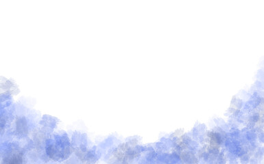 dirty blue background, made using the texture of watercolor strokes. below