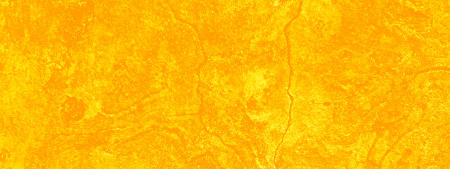 Abstract painted texture of yellow or orange wall, Yellow cement wall texture with space for text, Antique Bright yellow paper texture with blurry grunge texture.