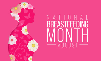 National Breastfeeding month is observed every year in August, Breast milk contains antibodies that help baby fight off viruses and bacteria. It protects against allergies, sickness, and obesity.