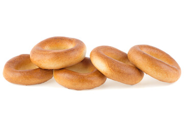 Bagels isolated on a white background