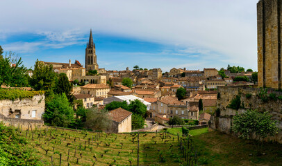 Fototapeta na wymiar Saint Emilion Bordeaux