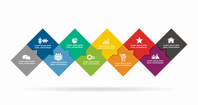 Infographic design template with place for your data. Vector illustration.