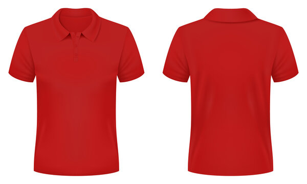Polo Shirt Design Red