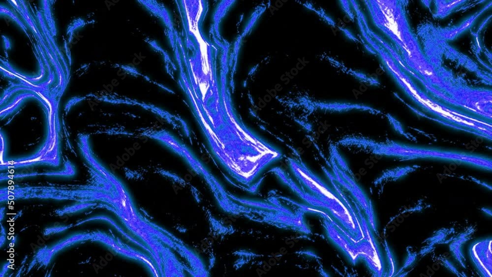 Poster background of moving fluid flow. design. dynamic flow of dark neon liquid. 3d texture of moving surf