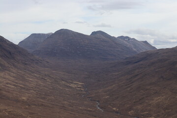 Obraz na płótnie Canvas Beinn Eighe torridon scotland highlands munros