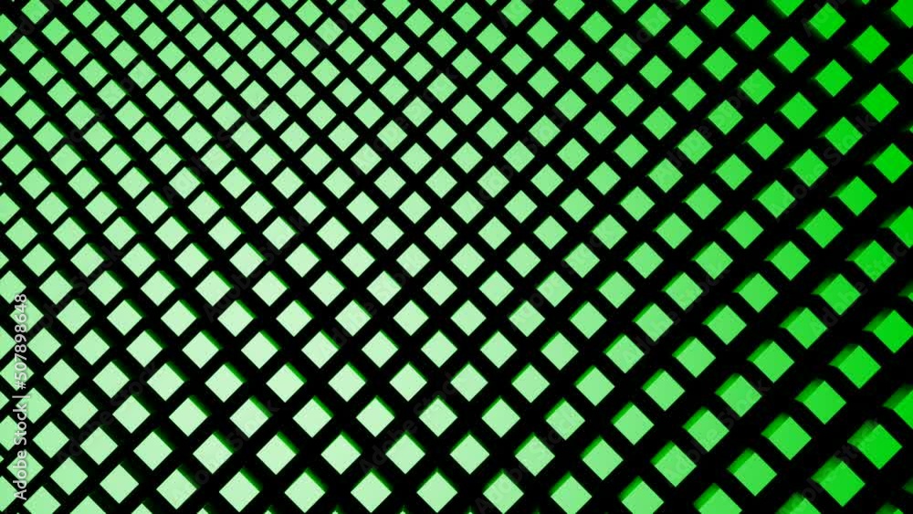 Poster distortion of mosaic background of squares. design. visual distortion of space and background. backg