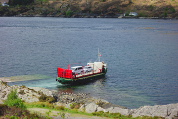Glenelg ferry to Skye, Scottish Highlands- shows the smallest ferry and the most beautiful short...