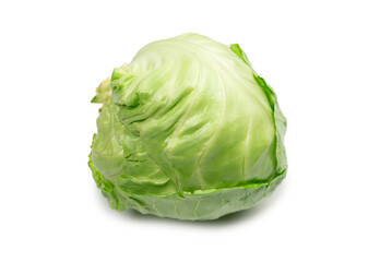 Cabbage isolated on white background.