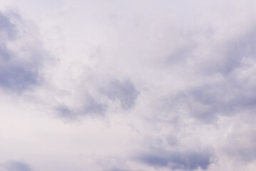 Sky and clouds as a background.