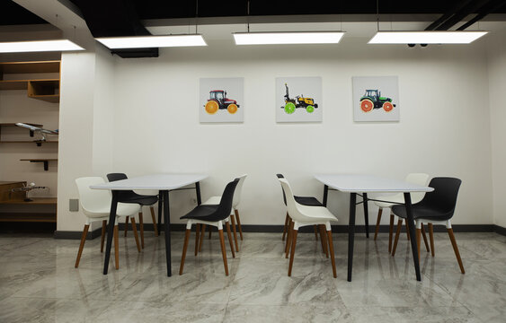 Staff canteens of the company