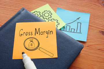 Gross Margin is shown using the text