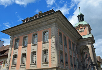 Fototapeta na wymiar Das Rathaus von Zofingen, Kanton Aargau