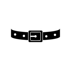 belt icon logo vector design