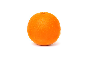 Oranges isolated on white background. Fresh from the farm. Looks delicious.