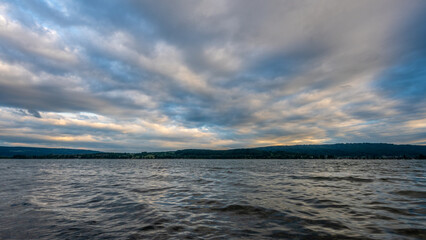 Obraz premium Wolkenstimmung Bodensee 