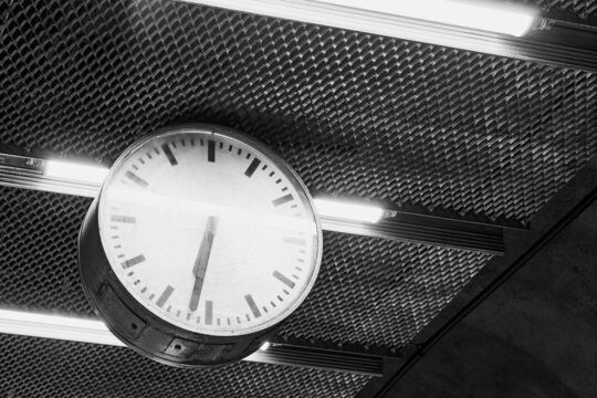 Watches at the metro station in Stockholm.