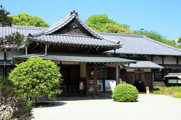 下関市長府の長州毛利邸