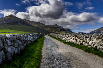 Carrick Little, Annalong river valley, Mourne Mountains, County Down, Northern Ireland. Area of outstanding natural beauty