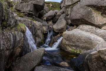 Naklejka na ściany i meble Carrick Little, Annalong river valley, Mourne Mountains, County Down, Northern Ireland. Area of outstanding natural beauty
