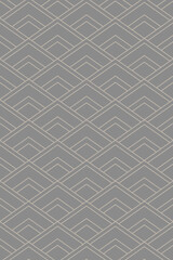 Geometric minimalist pattern. Linear ornament decoration. Simple striped textures. Abstract background. Vector illustration