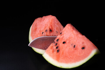 Cut watermelon