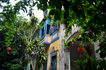 Fototapeta na wymiar houses in island