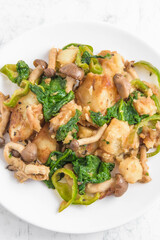 じゃが芋と野菜のオイスターソース炒め