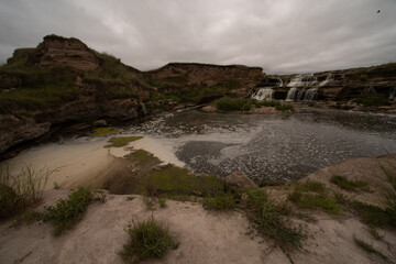 La Escondida Waterfall, Irene, Province of Buenos Aires, Argentina.