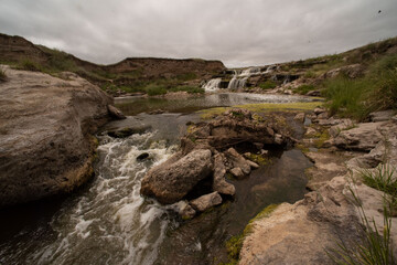 La Escondida Waterfall, Irene, Province of Buenos Aires, Argentina.