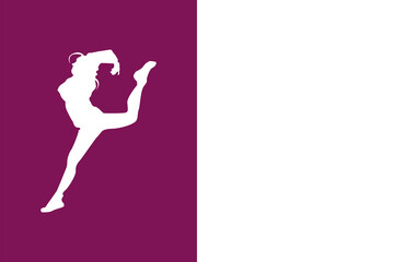 Collage femenino Magenta