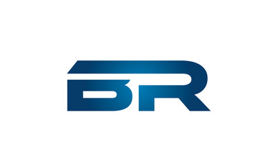 BR linked letters logo icon