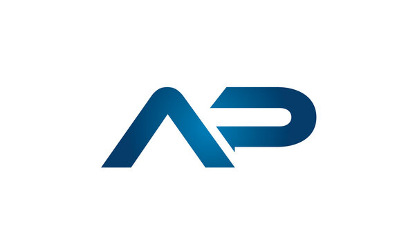 AP linked letters logo icon