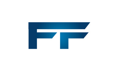 FF linked letters logo icon