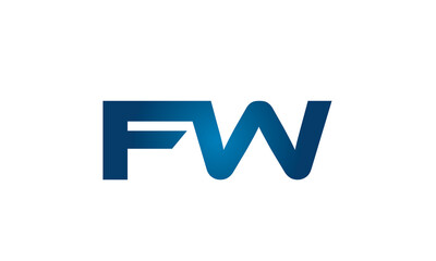 FW linked letters logo icon