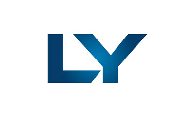 LY linked letters logo icon