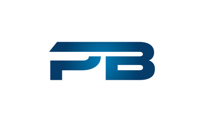 PB linked letters logo icon