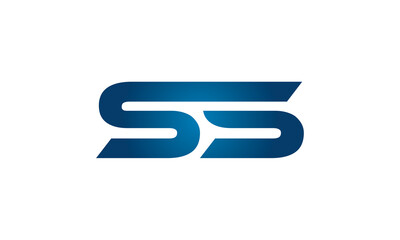 SS linked letters logo icon