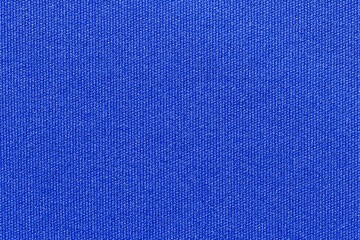 Blue color fabric cloth polyester texture and textile background.