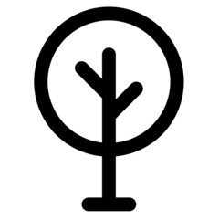 Fototapeta premium Trees icon