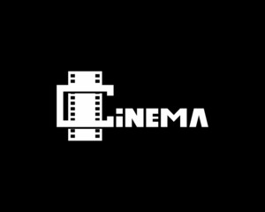 Logo film with Cinema letter